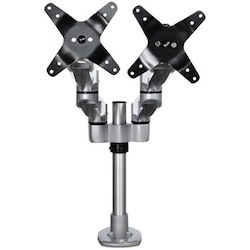 StarTech.com Desk Mount Dual Monitor Arm, Premium Articulating Desktop VESA Mount up to 27" (17.6lb/8kg) Displays, Height Adjustable