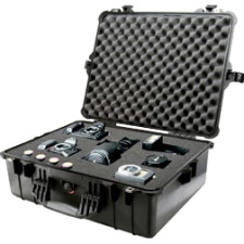 Pelican 1600 Large Protector Case Yellow With Pick N Pluck Foam Insert