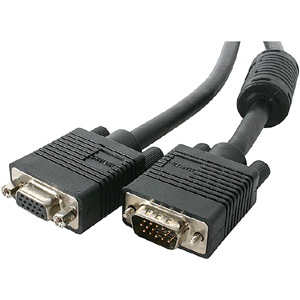 StarTech.com 10m Coax High Resolution Monitor VGA Video Extension Cable - HD15 M/F - 10 m VGA Extension Cable