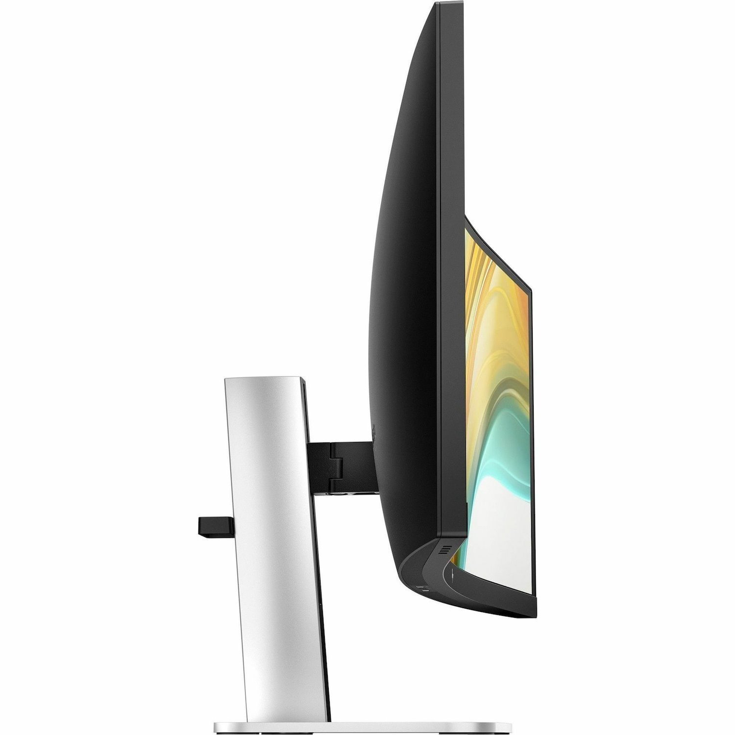 HP 534pm 34" Class Webcam UW-QHD Curved Screen LED Monitor - 21:9 - Jet Black