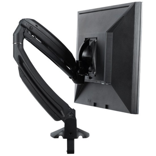Chief Kontour K1D Dynamic Single Monitor Arm Desk Mount - For 10-38 Inch Monitors - Adjustable Monitor Mount - Black