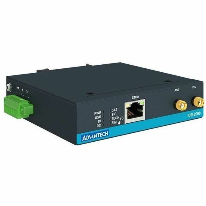 Advantech ICR-2041 1 SIM Cellular, Ethernet Modem/Wireless Router