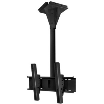 Peerless-AV&reg; ECMU-01-C Ceiling Mount for Flat Panel Display - Black