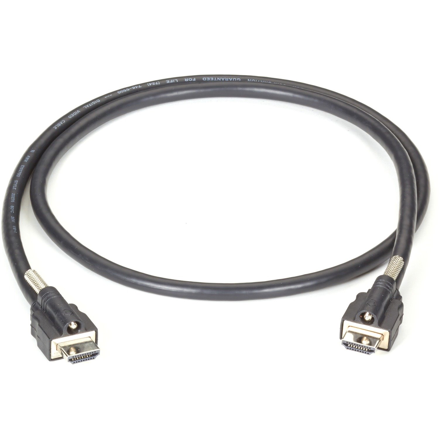 Black Box Locking HDMI to Locking HDMI Cable, 1-m (3.2-ft.)