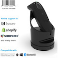 Socket Mobile SocketScan® S700, Linear Barcode Scanner, Black & Black Dock