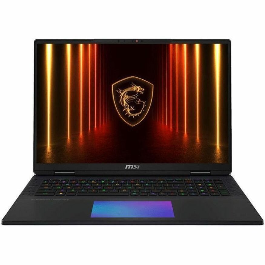 MSI Titan 18 HX AI A2XW Titan 18 HX AI A2XWIG-023NZ 18" Gaming Notebook - UHD+ - 120 Hz - Intel Core Ultra 9 285HX - 64 GB - 6 TB SSD - Core Black
