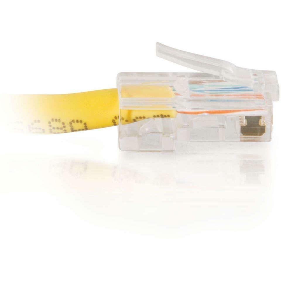 C2G-5ft Cat5e Non-Booted Crossover Unshielded (UTP) Network Patch Cable - Yellow