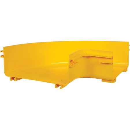 Eaton Tripp Lite Series Toolless Horizontal 90-Degree Elbow for Fiber Routing System, 240 mm (10 in.)