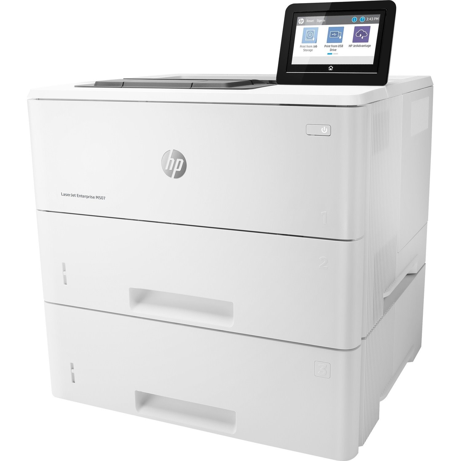 HP LaserJet Enterprise M507 M507x Desktop Laser Printer - Monochrome