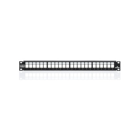 Leviton QuickPort 4S255-S24 Shielded 24-Port Blank Patch Panel