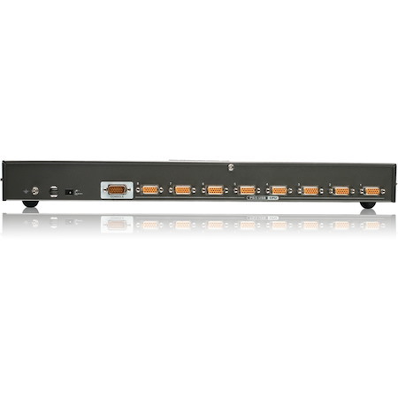 IOGEAR 8-Port USB PS/2 Combo VGA KVM Switch with PS/2 KVM Cables