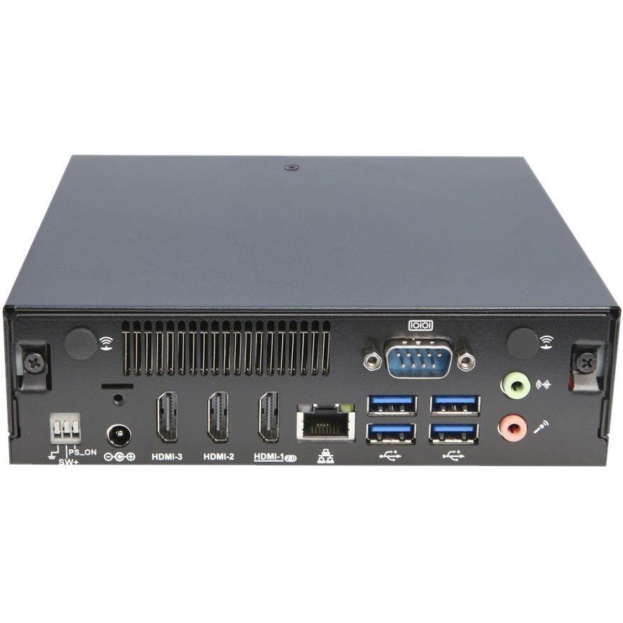 AOpen Digital Engine DE6200 Desktop Computer - AMD R-Series RX-421BD - 4 GB - 64 GB SSD - Black
