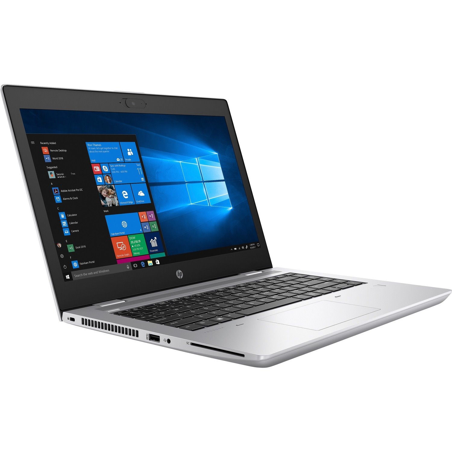 HP ProBook 640 G5 14" Notebook - Intel Core i5 8th Gen i5-8265U - 8 GB - 256 GB SSD - Natural Silver