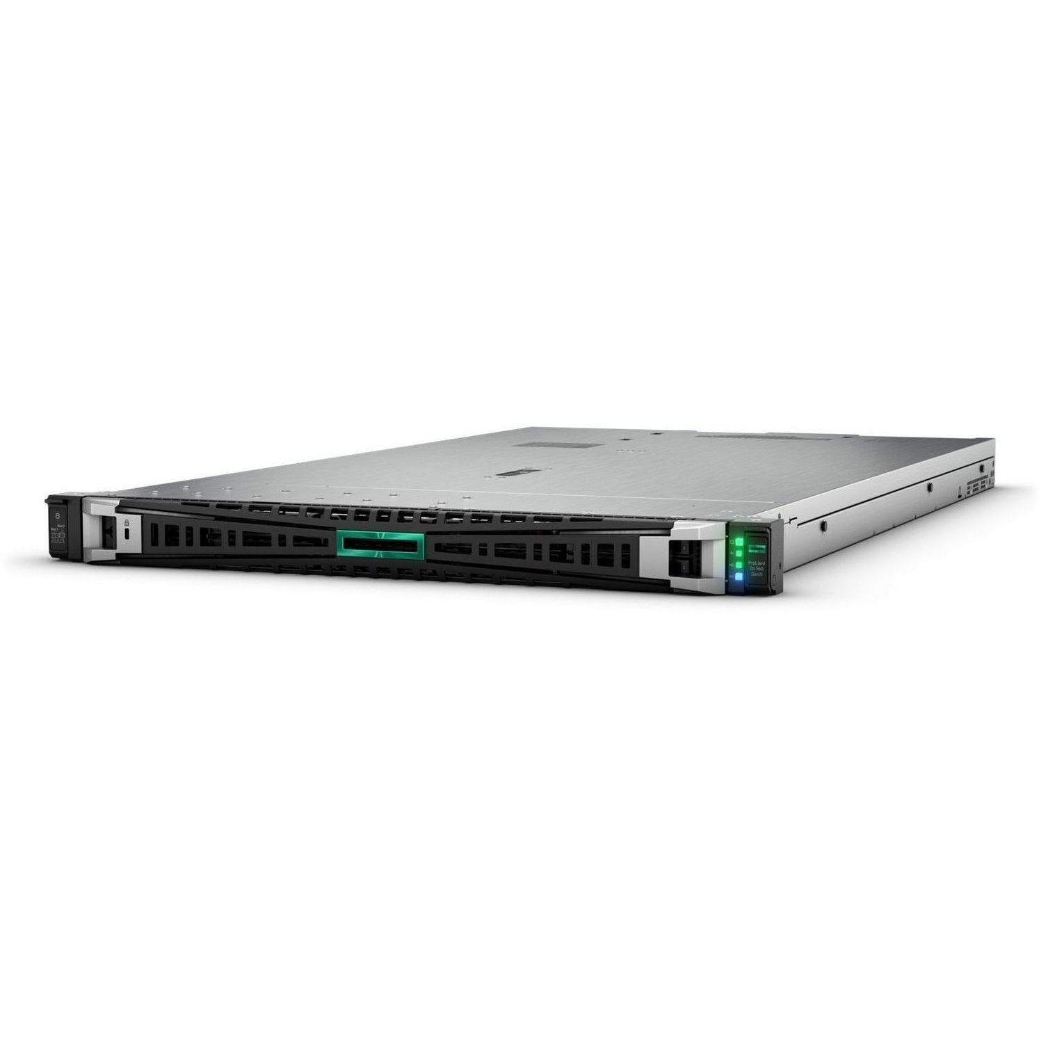 HPE ProLiant DL360 Gen11 1U Rack Server - 1 x Intel Xeon Silver 4510 2.40 GHz - 64 GB RAM - 960 GB SSD - (2 x 480GB) SSD Configuration - Serial ATA/600, 12Gb/s SAS, NVMe Controller