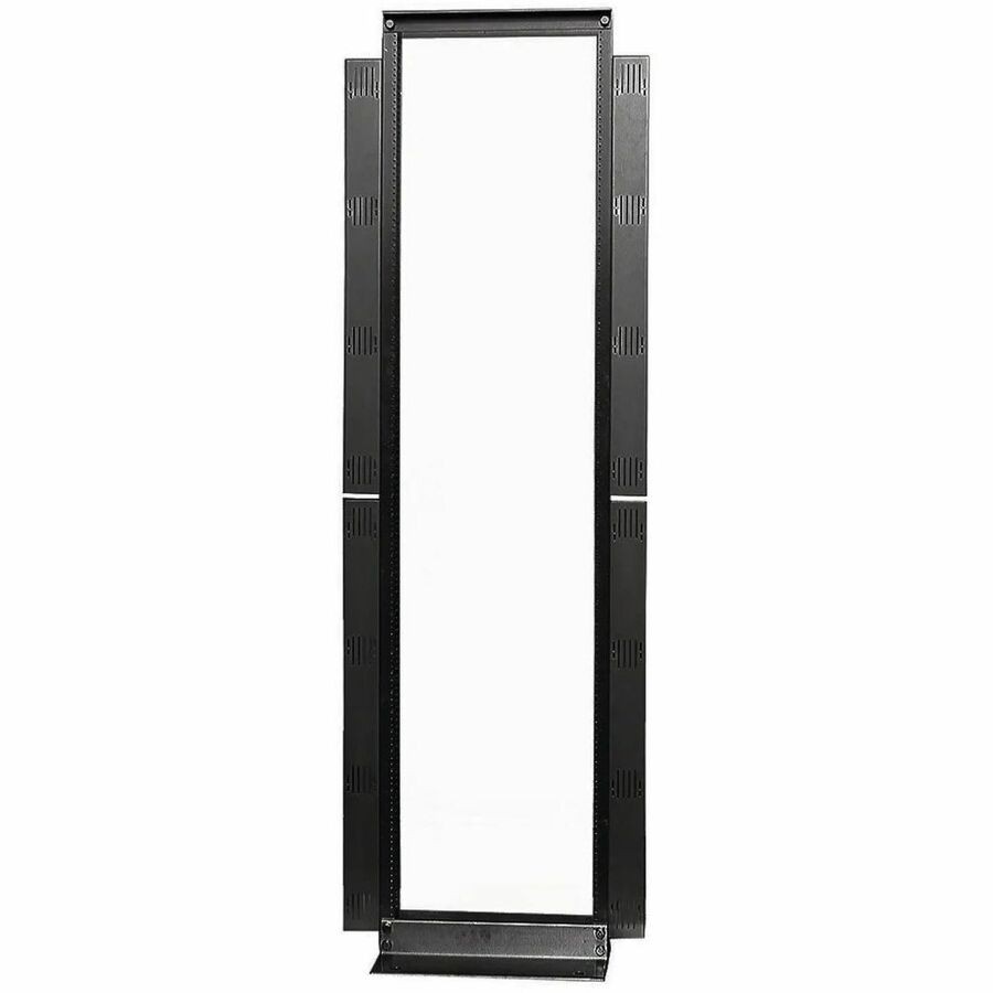 Hubbell Rack, Relay,7X3.25,Chan,W/Covers,Bk