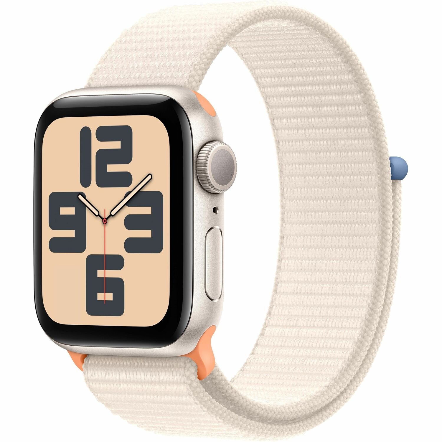 Apple Watch SE Smart Watch - 40 mm Case Height - 34 mm Case Width - Starlight Case Color - Starlight Band Color - Glass Body Material - Aluminium Case Material - Wireless LAN