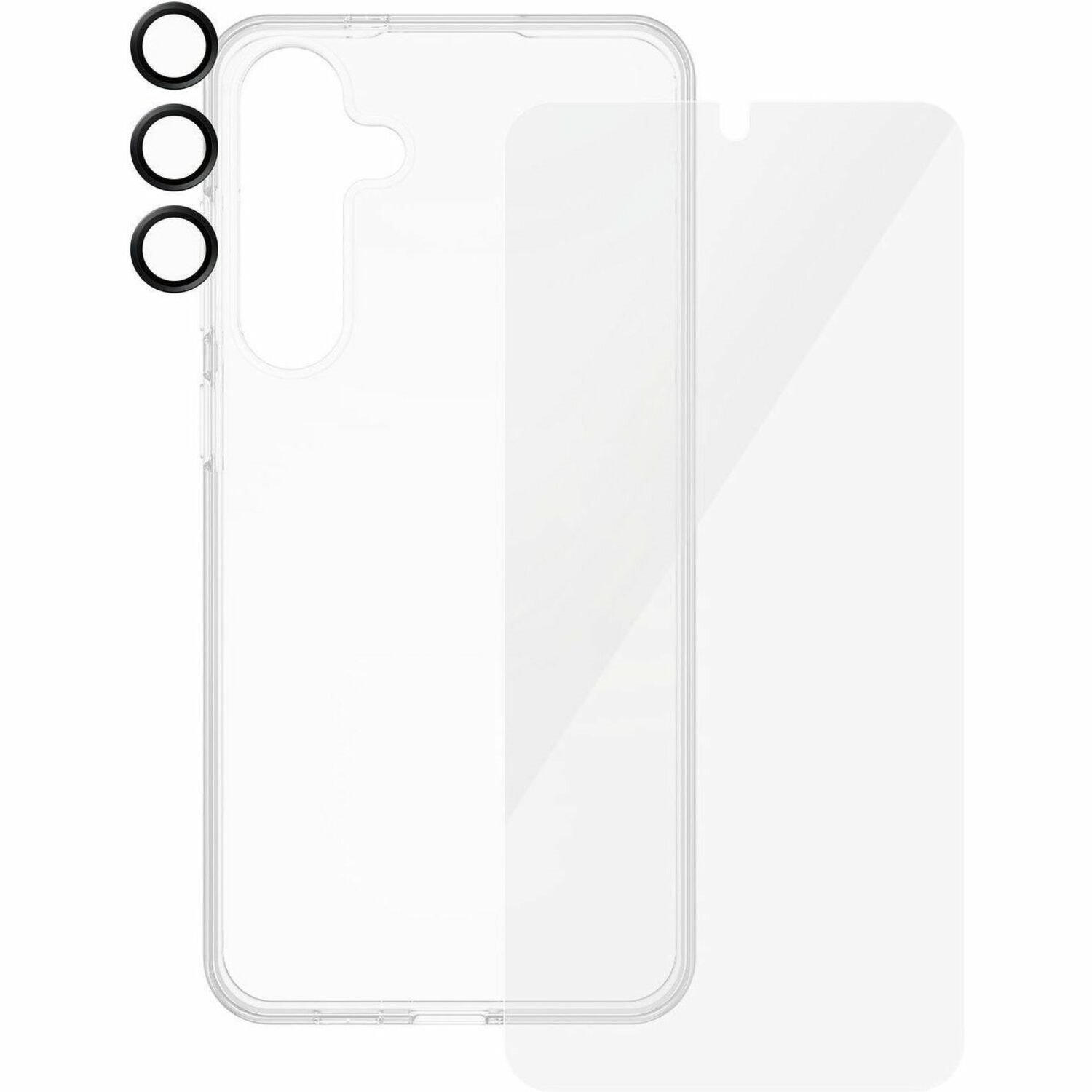 PanzerGlass Safe. BY ® 3-In-1 Pack Samsung Galaxy S24+ Doorzichtige Schermbeschermer 1 Stuk(S) ** New Retail **