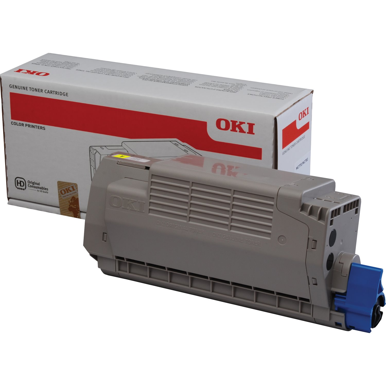 Oki Original LED Toner Cartridge - Yellow Pack