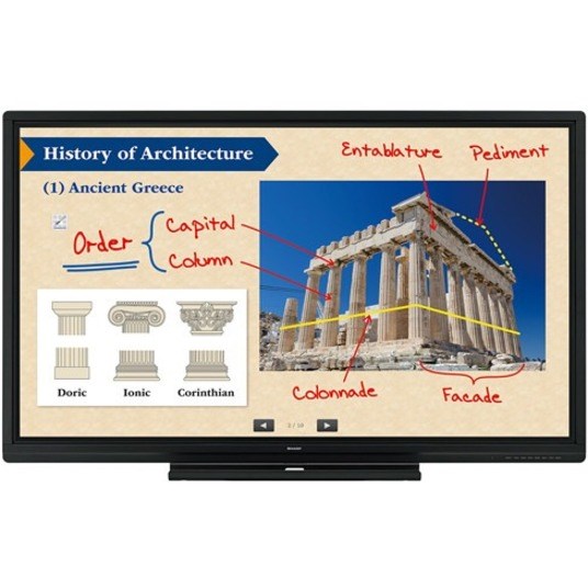 Sharp AQUOS BOARD PN-C805B 80" Class LCD Touchscreen Monitor - 16:9 - 4 ms