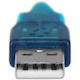 StarTech.com 17in (43cm) 1-Port USB to Serial Adapter Cable, USB-A to DB9 RS232, USB to RS232 Adapter, Prolific Chipset - M/M