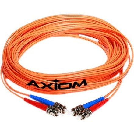 Axiom LC/LC Multimode Duplex OM1 62.5/125 Fiber Optic Cable 50m