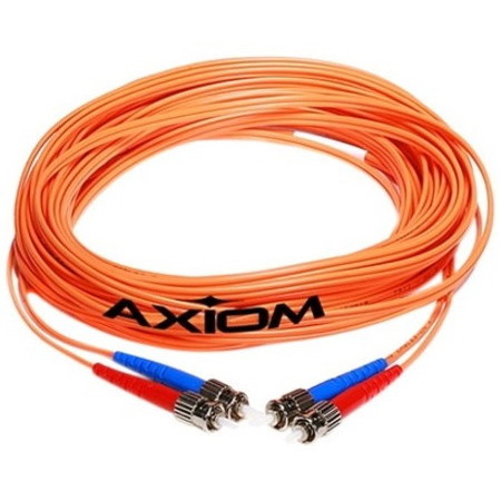Axiom LC/LC Multimode Duplex OM1 62.5/125 Fiber Optic Cable 50m