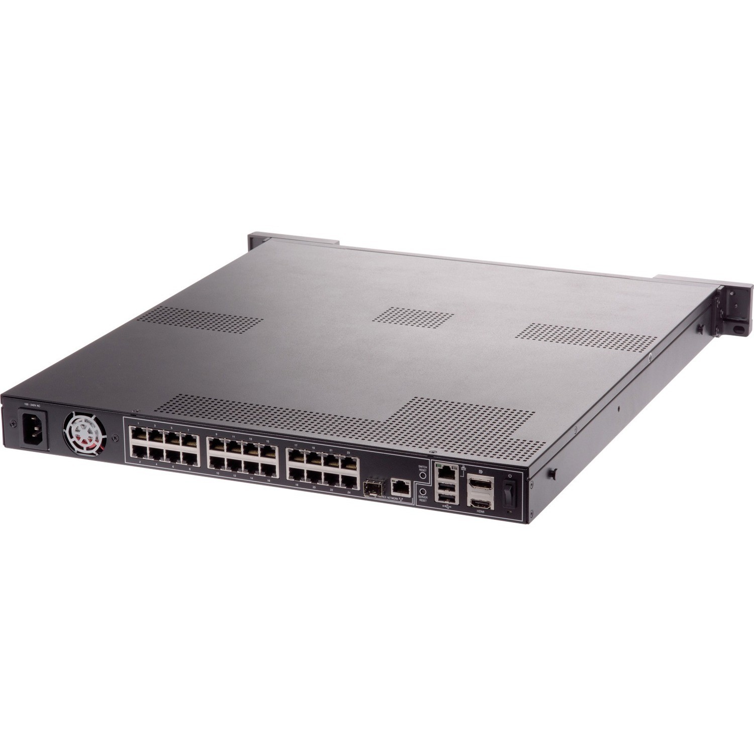 AXIS S2224 24 Channel Wired Video Surveillance Station 12 TB HDD