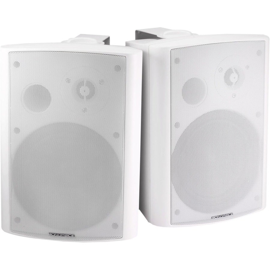 Monoprice MPA-25-WH Speaker System - 25 W RMS - White