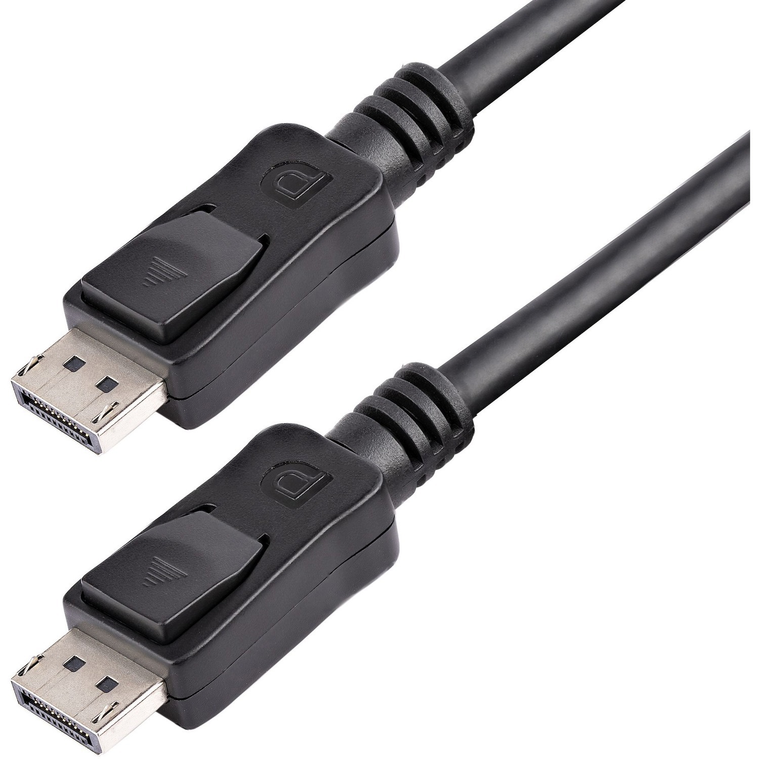 StarTech.com 5 M Lange DisplayPort 1.2 Kabel Met Sluitingen M/M - DisplayPort 4K - DisplayPort Kabel - DisplayPort (M) Naar DisplayPort (M) - 5 M - Vergrendeld - Zwart