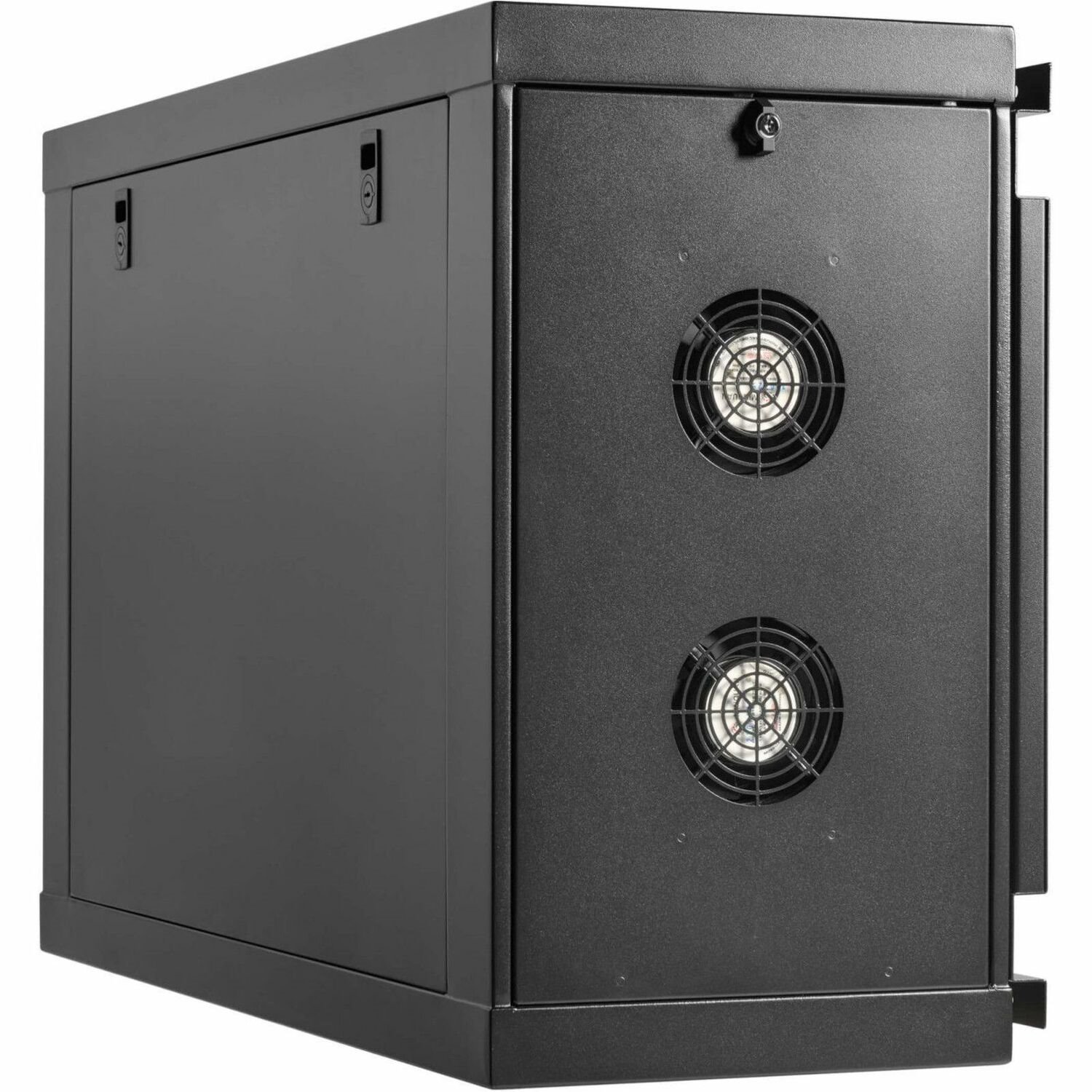 Eaton Tripp Lite Series SmartRack 9U Low-Profile Side-Mount Wall-Mount Mini Rack Enclosure, Black