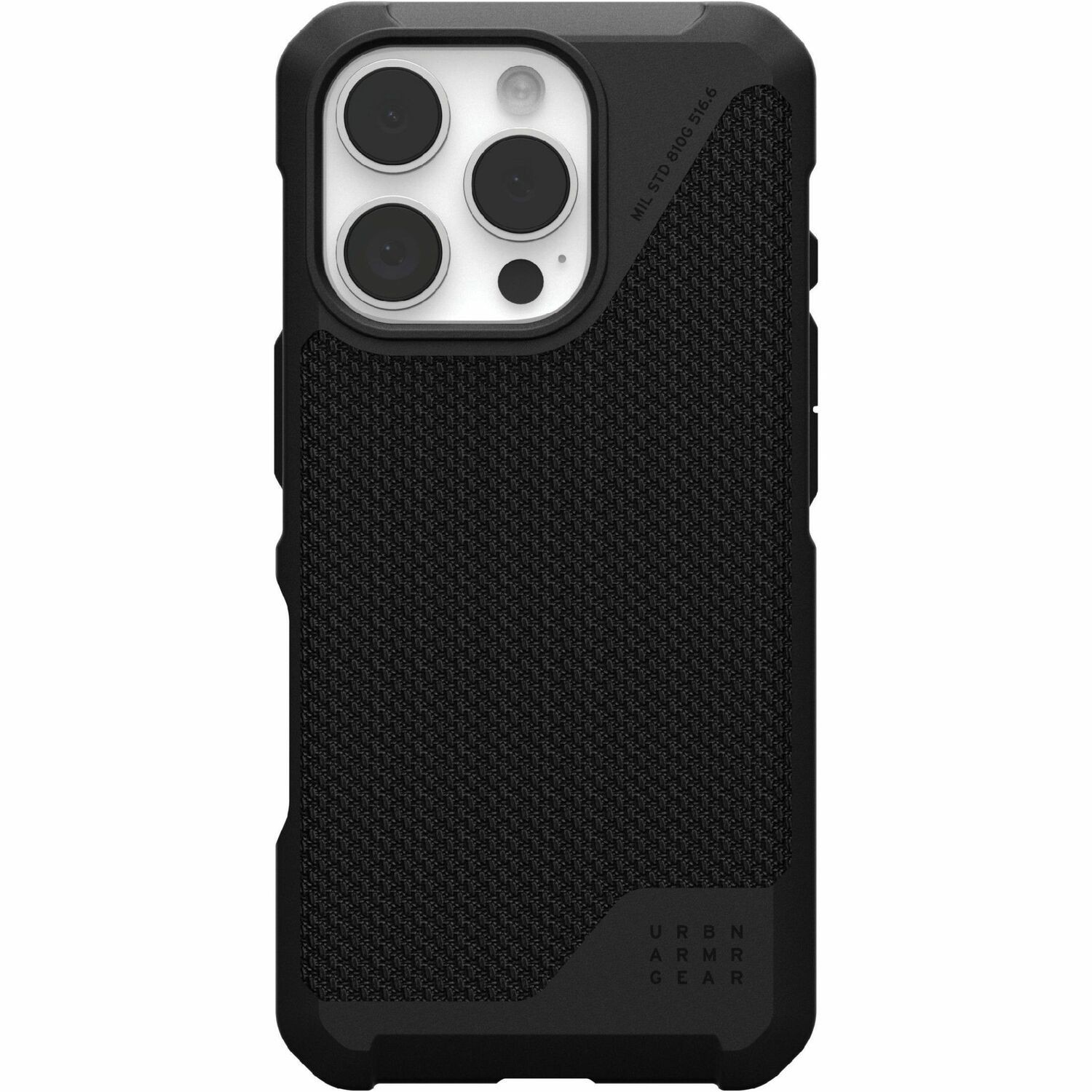 Urban Armor Gear Metropolis LT iPhone 16 Pro Case - Kevlar Black