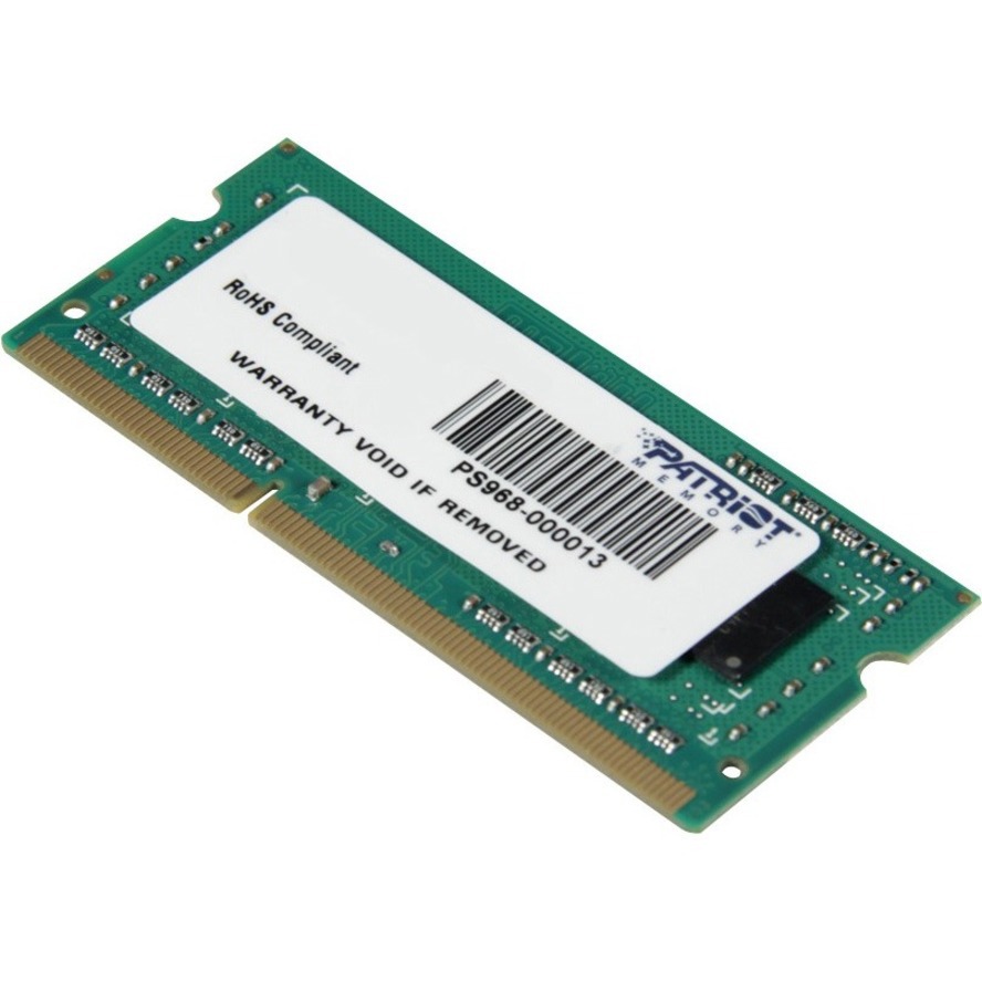 Patriot Memory Signature RAM Module - 4 GB - DDR3-1600/PC3-12800 DDR3 SDRAM - 1600 MHz - CL11 - 1.50 V
