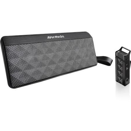 AVerMedia AW330 Portable Speaker and Wireless Mic Combo - 20W RMS