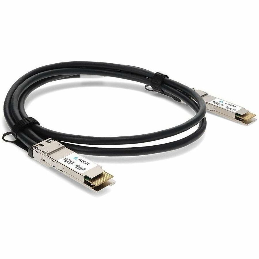 Axiom 400GBASE-CU QSFP-DD to 2 QSFP56 Passive DAC Mellanox Compatible 2m