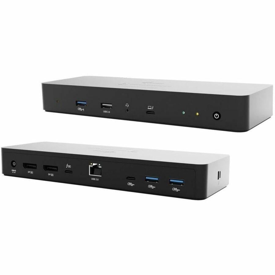 i-tec 11 Port(s) Thunderbolt 4, USB Type C Docking Station for Monitor, Notebook, Microphone, Tablet PC, Desktop PC - Charging Capability
