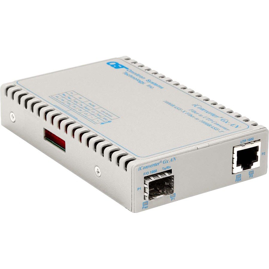 iConverter 1000Mbps Gigabit Ethernet Fiber Media Converter RJ45 SFP