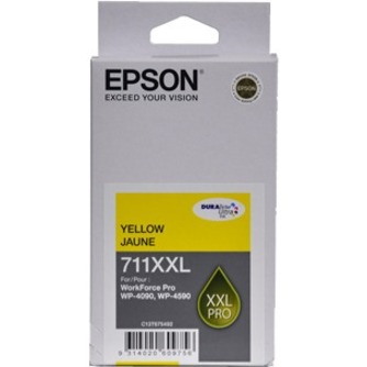 Epson DURABrite Ultra 711XXL Original Inkjet Ink Cartridge - Yellow - 1 Pack