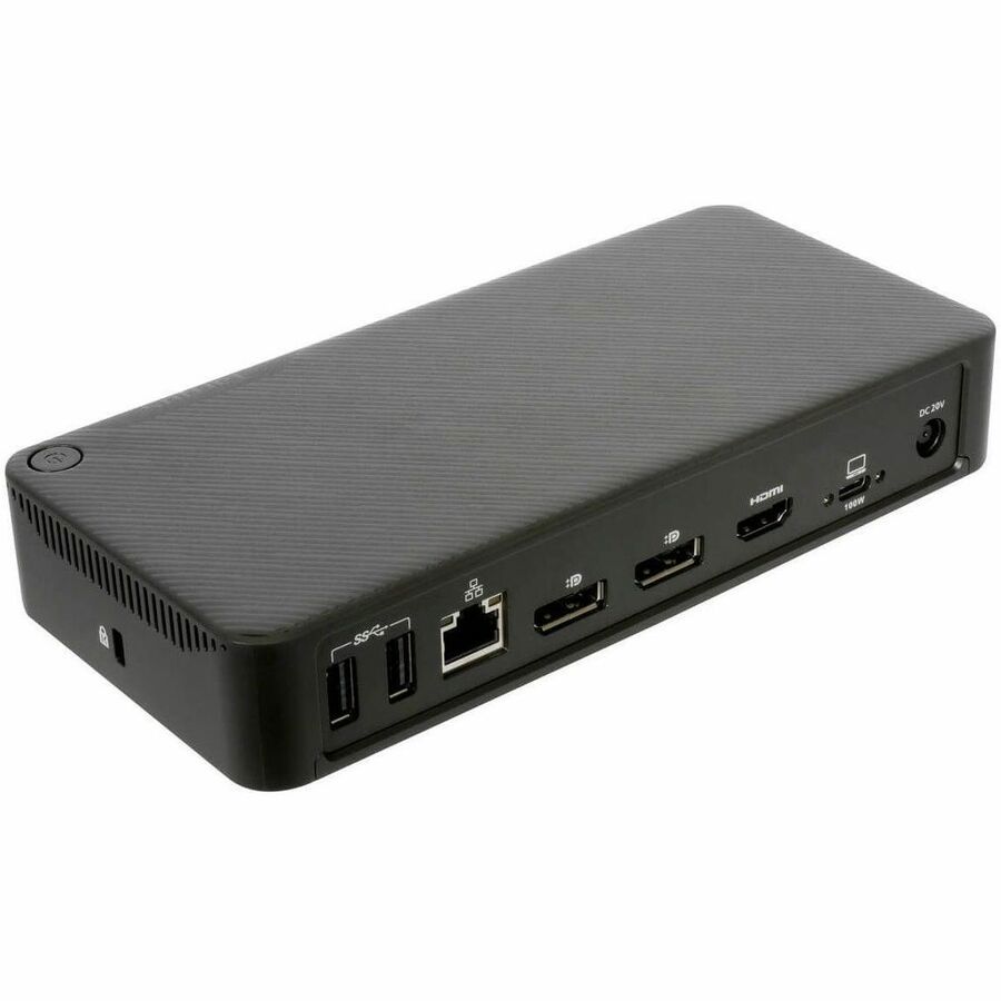 Targus DOCK460EUZ USB4 Dockingstation voor Notebook - Oplaadmogelijkheid - Zwart