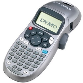 Dymo LetraTag 100H Handheld Label Maker, Blue, With 13-Character LCD Screen And Abc Keyboard, 5 Font Sizes, 7 Print Styles And 8 Box Styles, Date Stamp And 195 Symbols.