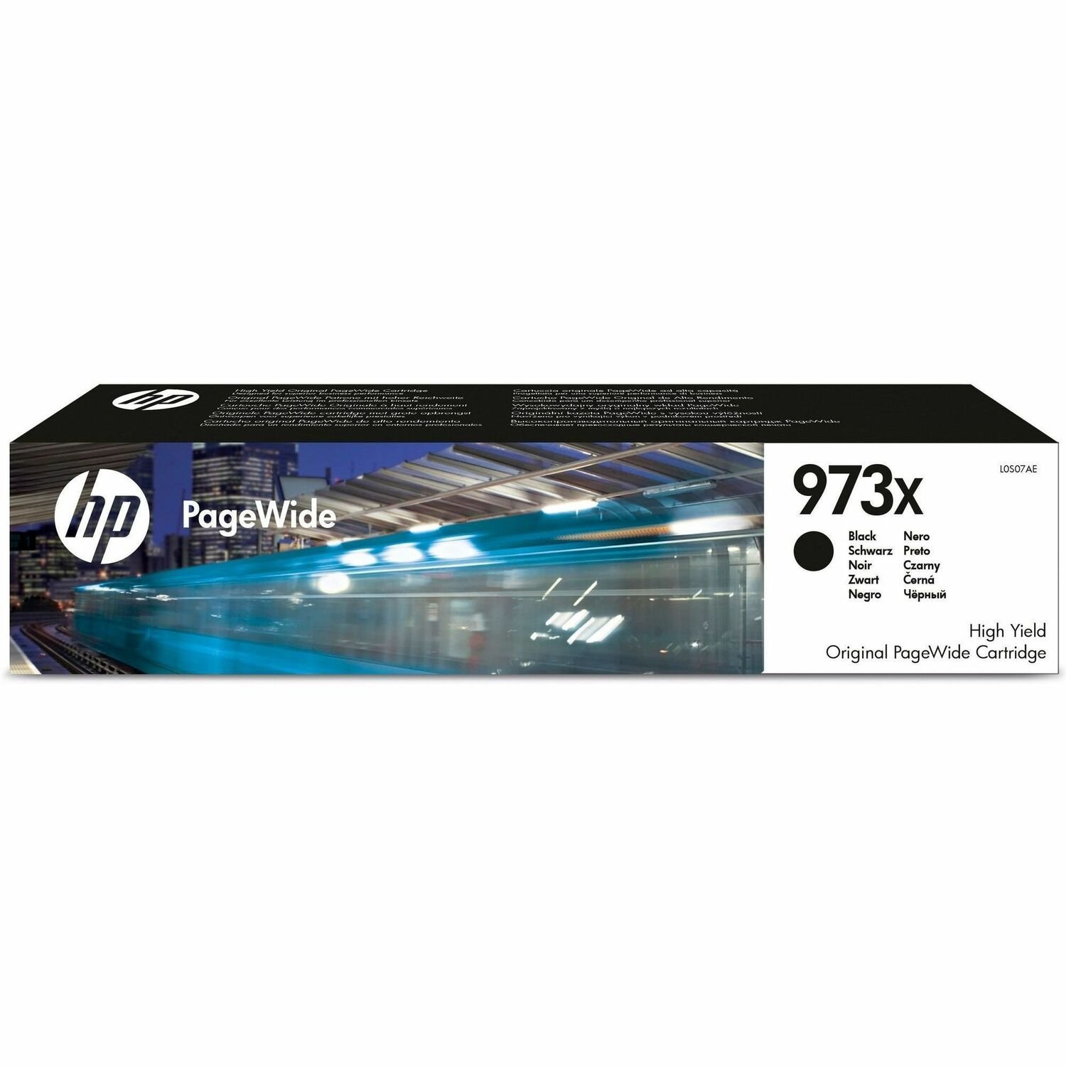 HP 973X Origineel Hoog Rendement Inkjet Inktcartridge - Zwart Verpakking