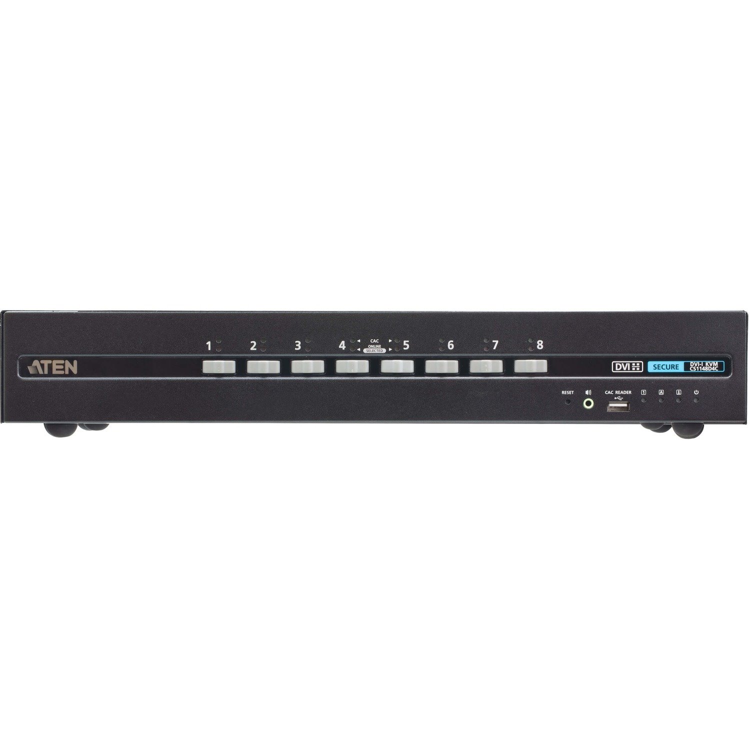 ATEN 8-Port USB DVI Dual Display Secure KVM Switch with CAC (PSD PP v4.0 Compliant)