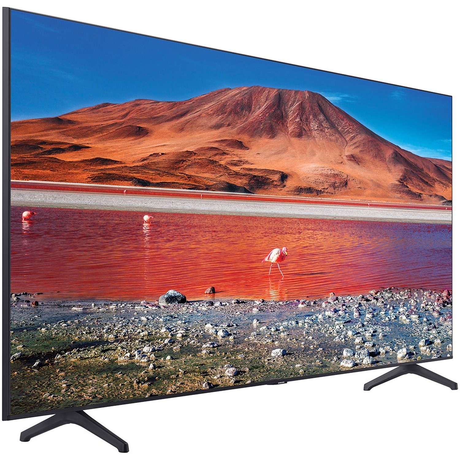 Samsung Crystal TU7000 UN75TU7000F 74.5" Smart LED-LCD TV - 4K UHDTV - Titan Gray, Black