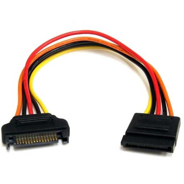 StarTech.com 8in 15 pin SATA Power Extension Cable