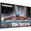 Samsung The Terrace LS QN85LST7CAF 84.5" Smart LED-LCD TV - 4K UHDTV - High Dynamic Range (HDR) - Titan Black