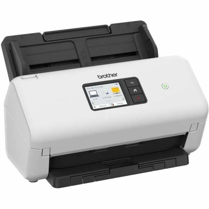Brother ADS-3350W ADVANCED DOCUMENT SCANNER (40PPM) network scanner, w/ 7.1cm touchscreen LCD & WiFi (2.4G)