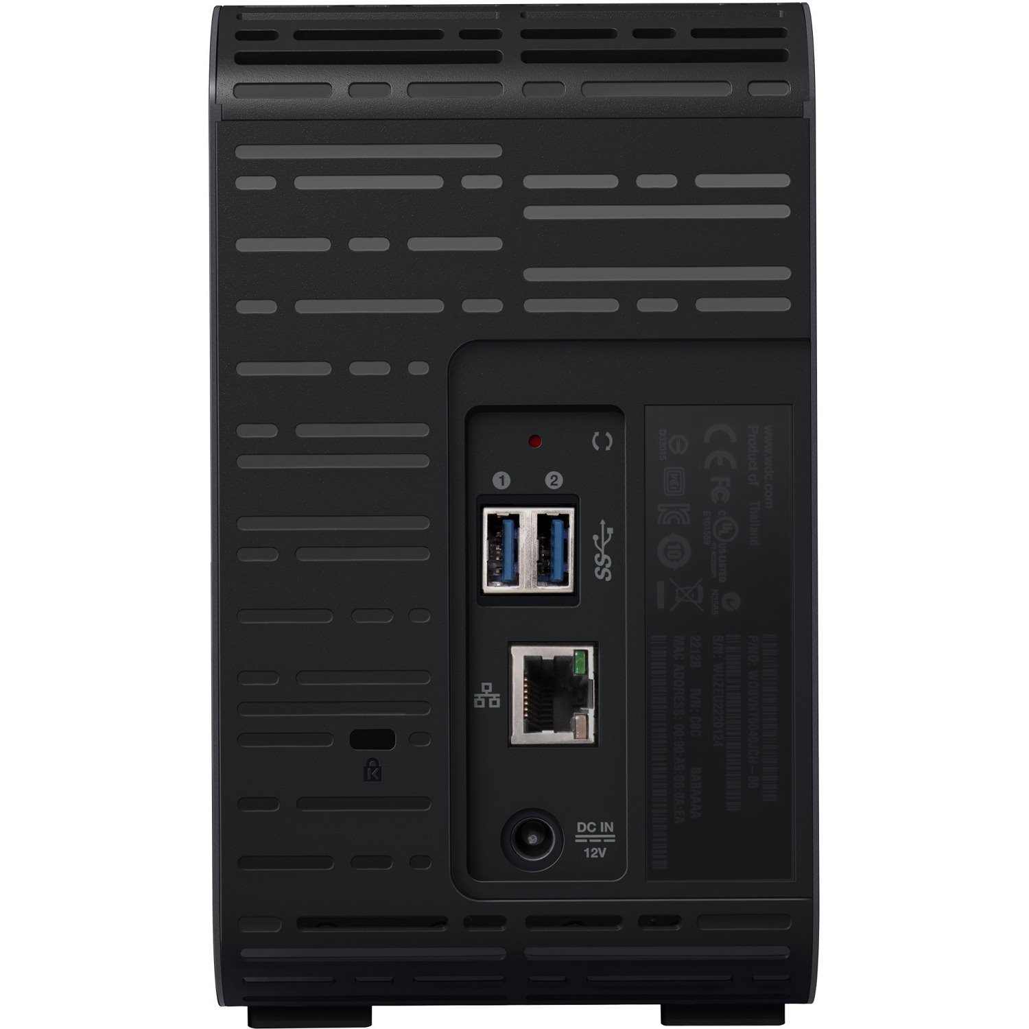 WD My Cloud EX2 Ultra WDBVBZ0160JCH-SESN 2 x Total Bays SAN/NAS Storage System - 16 TB HDD - Marvell Armada 385 385 Dual-core (2 Core) 1.30 GHz - 1 GB RAM - DDR3 SDRAM Desktop