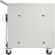 Eaton Tripp Lite Series Multi-Device Charging Cart, 32 USB Ports, iPad and Android Tablets, Wall-Mount Option, White