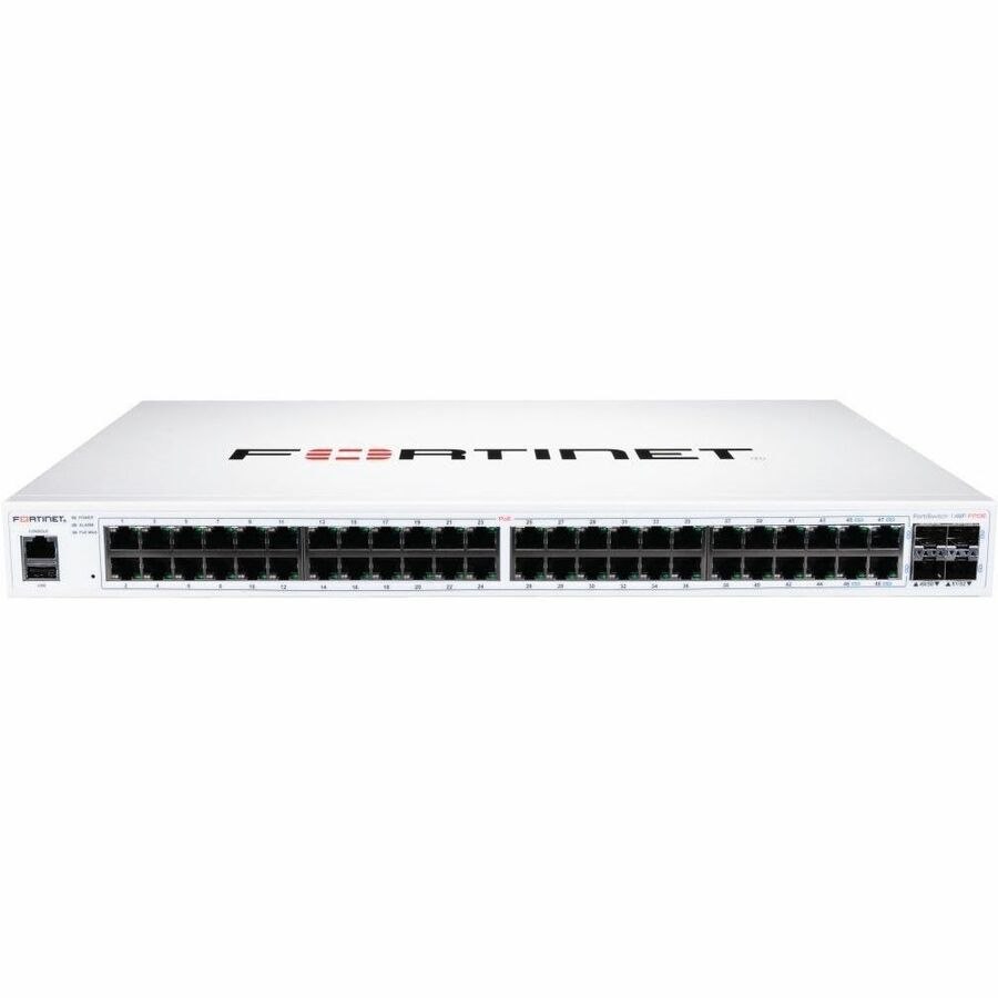 Fortinet FortiSwitch 100 FS-124E-FPOE 24.0 Ports Manageable Ethernet Switch - Gigabit Ethernet - 1000Base-X, 10/100/1000Base-T