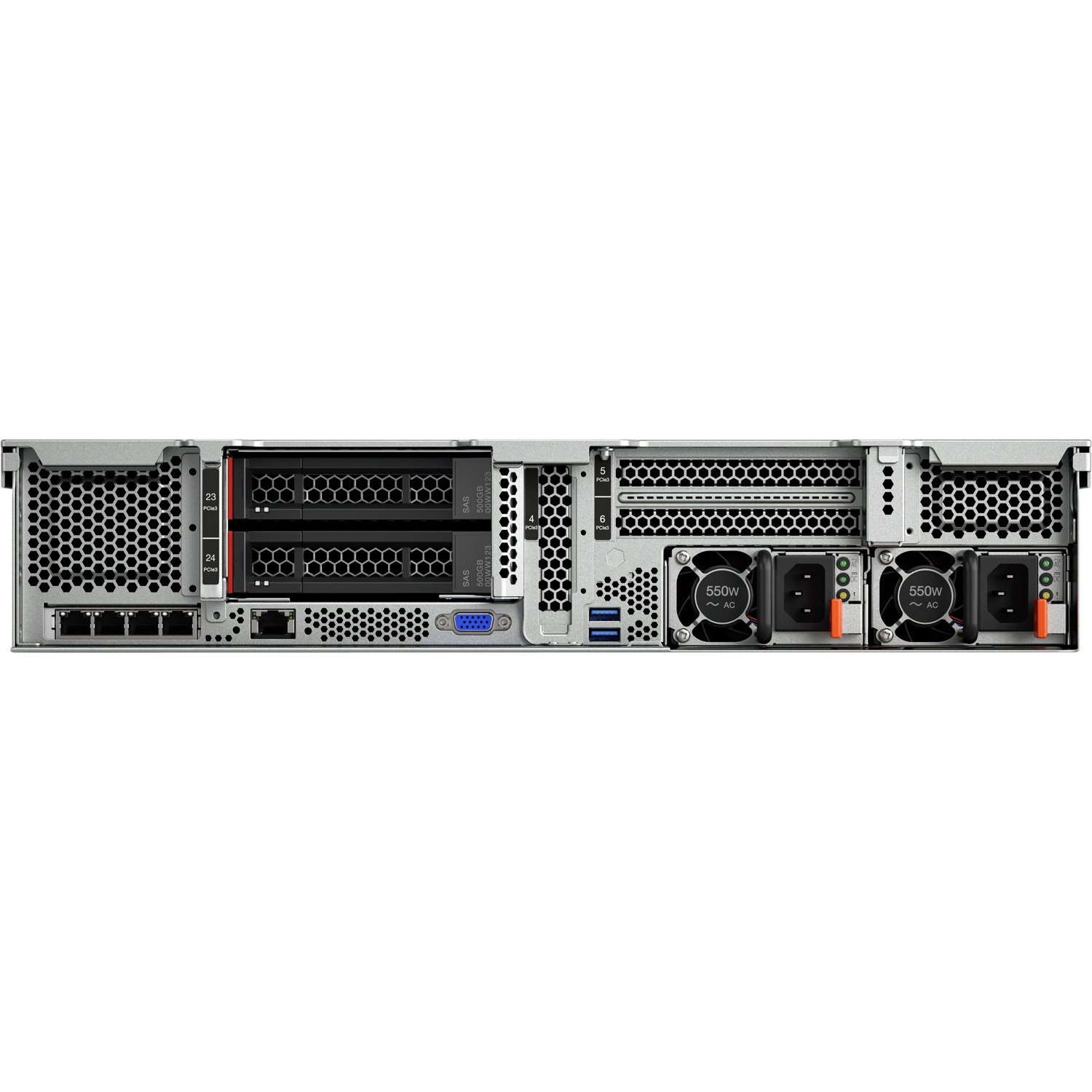 Lenovo ThinkSystem SR650 7X06A05DAU 2U Rack Server - 1 Xeon Gold 5120 2.20 GHz - 16 GB RAM - 12Gb/s SAS, Serial ATA/600 Controller