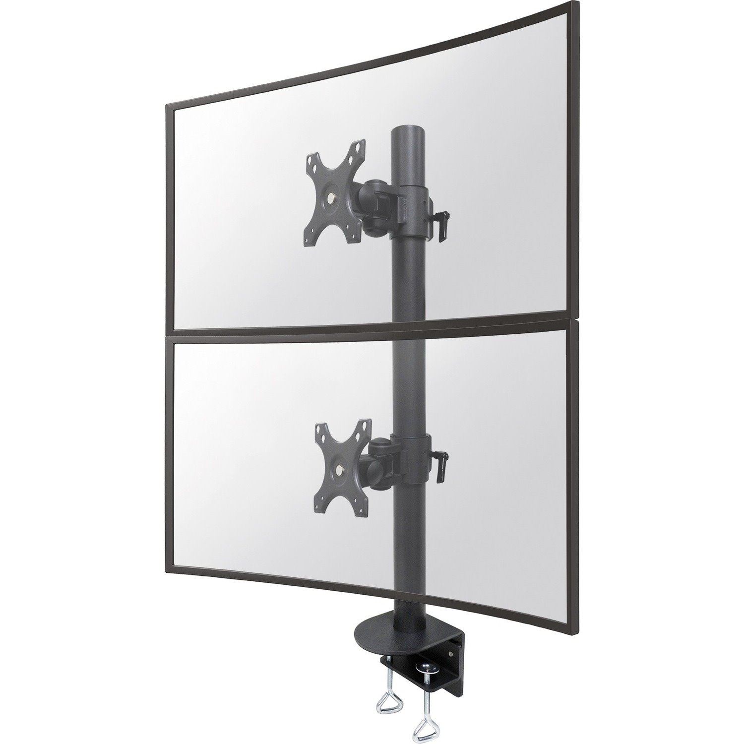 Neomounts Neomounts Pro FPMA-D960DVBLACKPLUS Desk Mount for Flat Panel Display, Curved Screen Display - Black